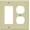 Ivory, variant on ENERLITES Combination Duplex Receptacle Outlet/Decorator Rocker Light Switch Wall Plate Cover, Standard Size 2-Gang 4.50" x 4.57", Polycarbonate Thermoplastic, UL Listed, 882131-W, White
