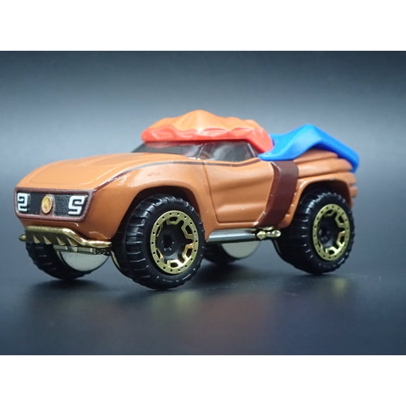 Open Box HERCULES DC COMICS CHARACTER CARS 1:64 SCALE DIORAMA DIECAST MODEL CAR