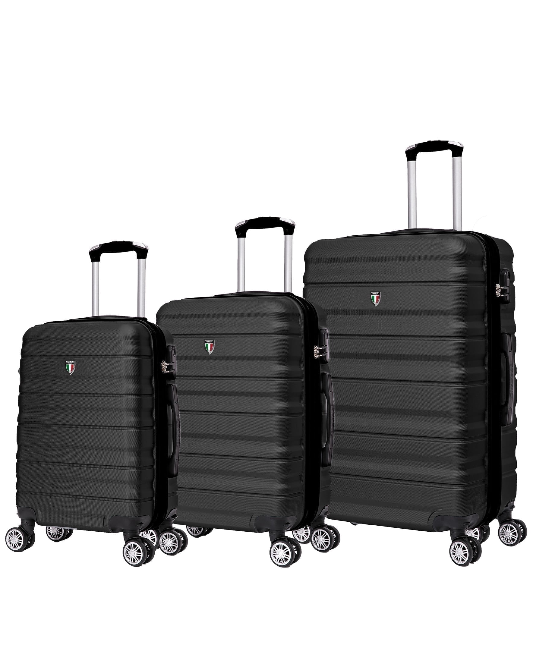 American Tourister Tranquil Black, 3-piece Hardside Spinner