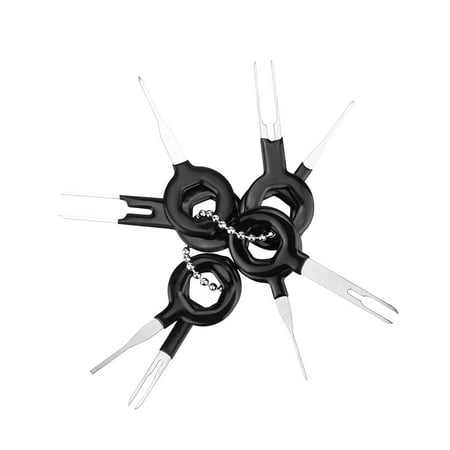 

CHEEPUM 8PC Wire Terminal Removal Tool Car Electrical Wiring Crimp Connector Pin Kit Car Bumper Clips