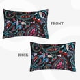 thumbnail image 2 of Pofeuu Paisley Print Polyester Microfiber Plush Pillowcases, Super Soft and Cozy Pillow Case Covers with Envelop Closure（Pillow core not included）-16"x24", 2 of 6