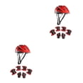 thumbnail image 1 of Inteprter 1 juego de casco de rodillo para niños, rodillera ajustable, rodillera, patinaje Rojo 2piezas, 1 of 6