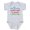 Heather Grey, variant on CafePress - My Auntie Made A Wish - Cute Infant Bodysuit Baby Romper