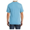 thumbnail image 2 of Yellow Rooster Men's Core Blend Cotton/Polyester Tee Shirt Aquatic Blue 5XL, 2 of 6