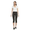 thumbnail image 2 of No Boundaries Juniors Capri Leggings, 2 of 5