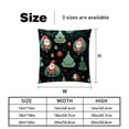 thumbnail image 5 of Christmas Tree Covers Set of 2, Unique Patterns, 16x16 18x18 20x20 Inches for Various Occasions, Decorative Cushion Inserts for Couch and Bed, 5 of 6