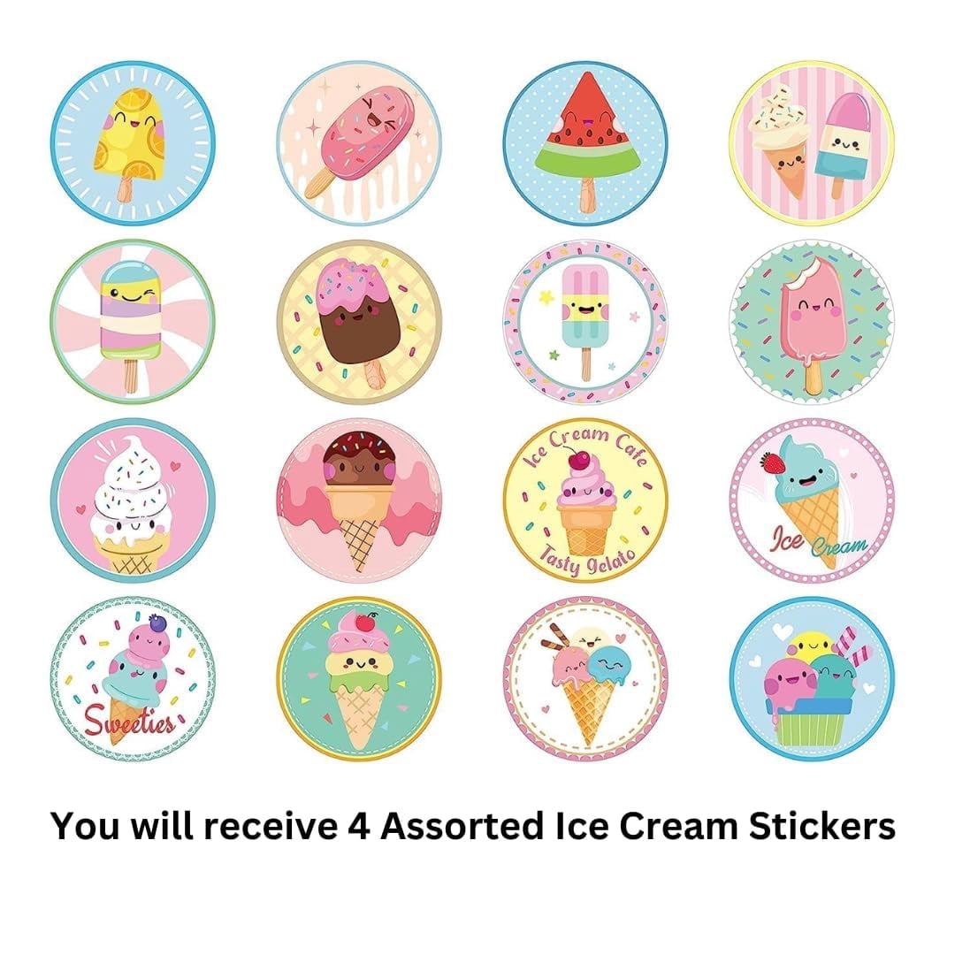 Joy Gluten Free Ice Cream Cones - Pack of 2 - Classic Cake Cones - With Bonus Ice Cream Stickers - 12ct. Boxes