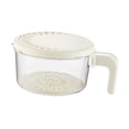 thumbnail image 2 of Cesta de drenaje para refrigerador, contenedor de almacenamiento de cocina, cesta para verduras, portátil Blanco, 2 of 9