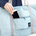 thumbnail image 3 of Bolsa De Almacenamiento Grande Plegable Impermeable Bolsas De Equipaje Maleta Viaje Bolso De Hombro Organizador, 3 of 4