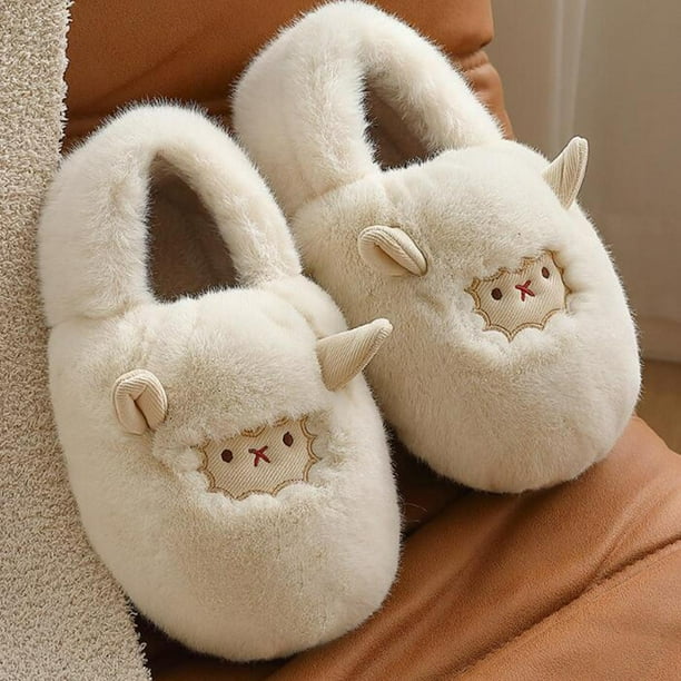 Peluche Zapatillas Para Estar En Casa Jordan Conejo Zapatillas De