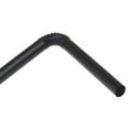 thumbnail image 5 of 100 Black Plastic Party Straws 21CM Length for Cocktails and Decorations New J0 S4T8, 5 of 9
