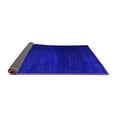 thumbnail image 2 of Ahgly Company Indoor Square Abstract Purple Modern Area Rugs, 3' Square, 2 of 4