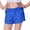 Blue-C, variant on Girls Shorts Athleisure Summer Solid Color High Waist Loose Fit Running Shorts Kids Comfortable Breathable Cute Yoga Workout Wear,5-6 Years
