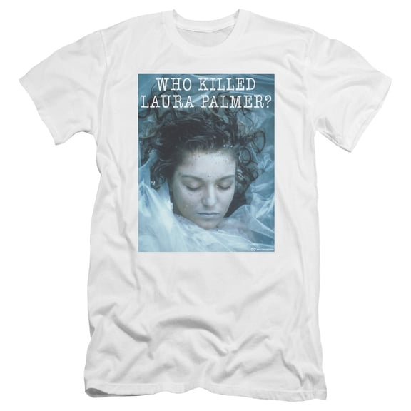 Twin Peaks - Who Killed Laura - Premium Slim Fit Short Sleeve Shirt - Medium