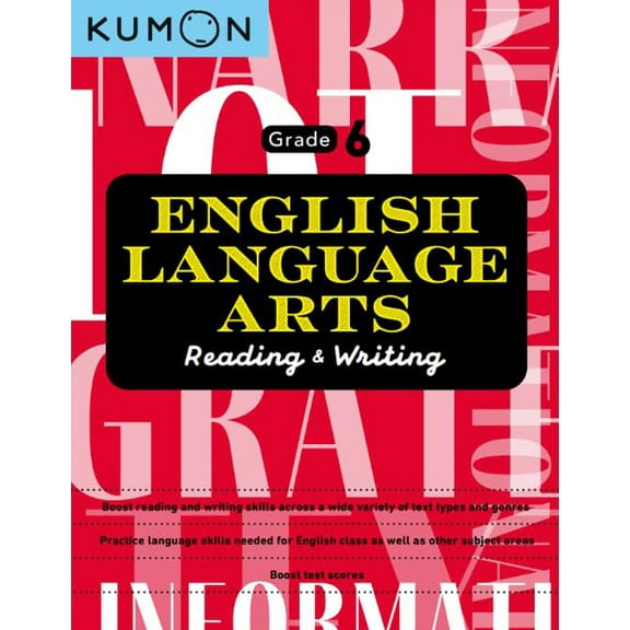 Kumon English Language Arts Grade 6, (Paperback)