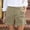 Z01#Khaki, variant on Womens Summer Casual High Waist Solid Color Shorts Wide Leg Pleated Zippered Wrap Hem Wide Leg Shorts with Pockets