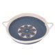 thumbnail image 1 of Cotton Rope Woven Cat Bed Simple Hand Woven Double Sided Cat Bed Basket for All Seasons Grey Blue, 1 of 2