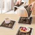 thumbnail image 5 of Western Farmhouse Pot Holders for Kitchen Heatproof Potholder, 5 Pack Primitive Rustic Country Retro Texas Star Hot Pads Multipurpose Oven Pads Cloth Potholders Trivet for Cooking Baking, 5 of 8