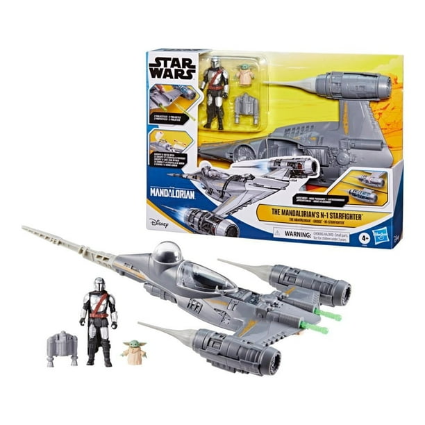 Figura de Acción Hasbro Star Wars Mandalorian N-1 Starfighter Ship