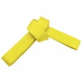 thumbnail image 2 of TOPTIE Ceinture de Karaté TaeKwonDo, Arts Martiaux Double Enveloppe Ceinture de Rangée Solide-Jaune-Taille 4, 2 of 7