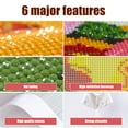 thumbnail image 3 of 5D Rooster Gem Art Kit for Adults, DIY Zodiac Crystal Bead Craft, Sparkling Home Decor Wall Hanging 12 x 12 Inch, 3 of 7