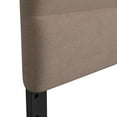 thumbnail image 5 of Flash Furniture Paxton Collection King Modern Fabric Upholstered Headboard, Taupe, 5 of 12