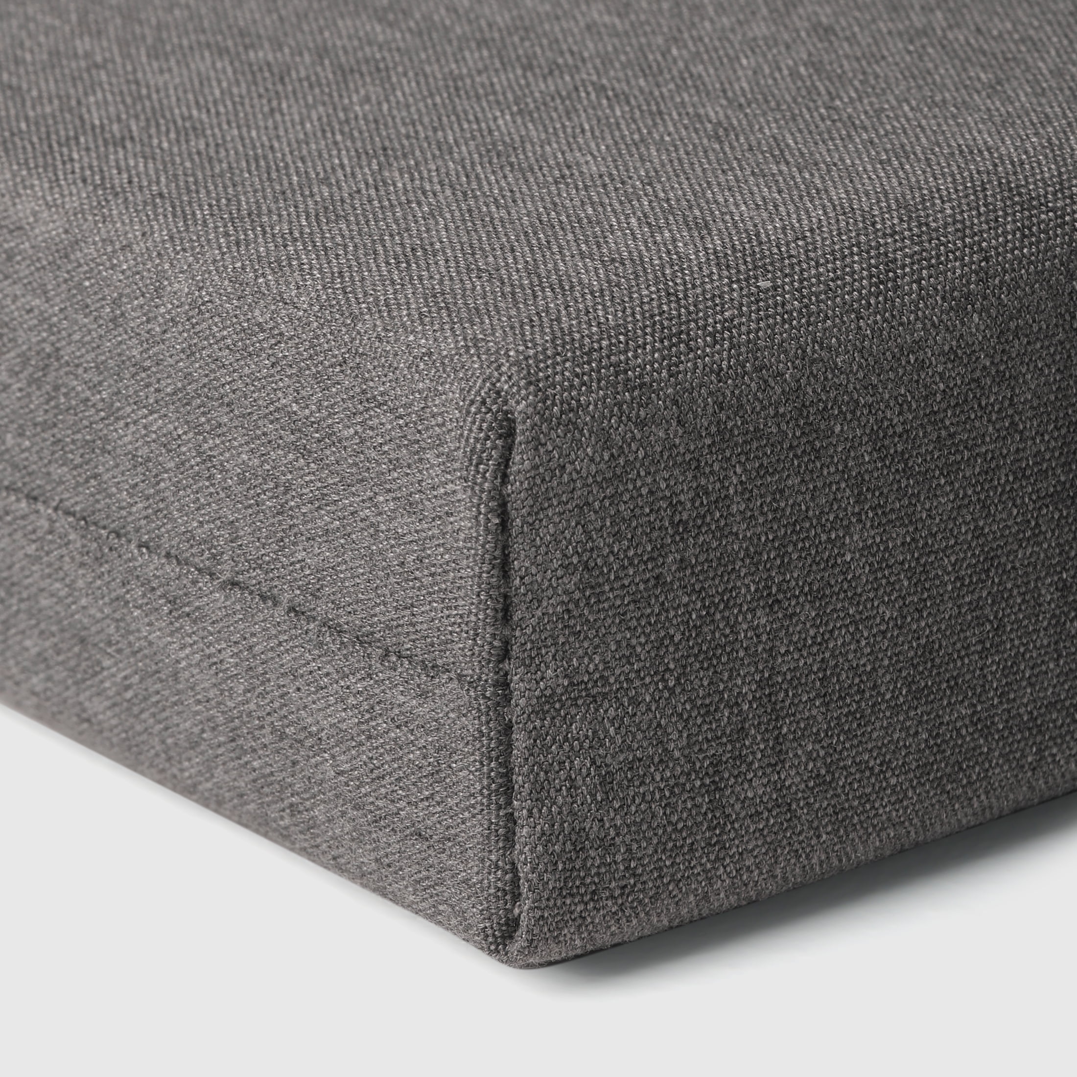 WestinTrends Solace Outdoor Patio Kitchen Dining Chair Square Seat Cushions Set of 4, 20" x 20", Grey