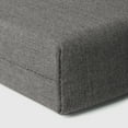 thumbnail image 3 of WestinTrends Solace Outdoor Patio Kitchen Dining Chair Square Seat Cushions Set of 4, 20" x 20", Grey, 3 of 7