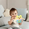 thumbnail image 6 of Nsxcdh Soothe Fitness Soft Rubber Animal Grip Balls Shaking Bell Green Pink 6.3x5.51in Chewing Gentle Sound Multisensory,Toys Christmas Gifts for Grandkids, 6 of 6