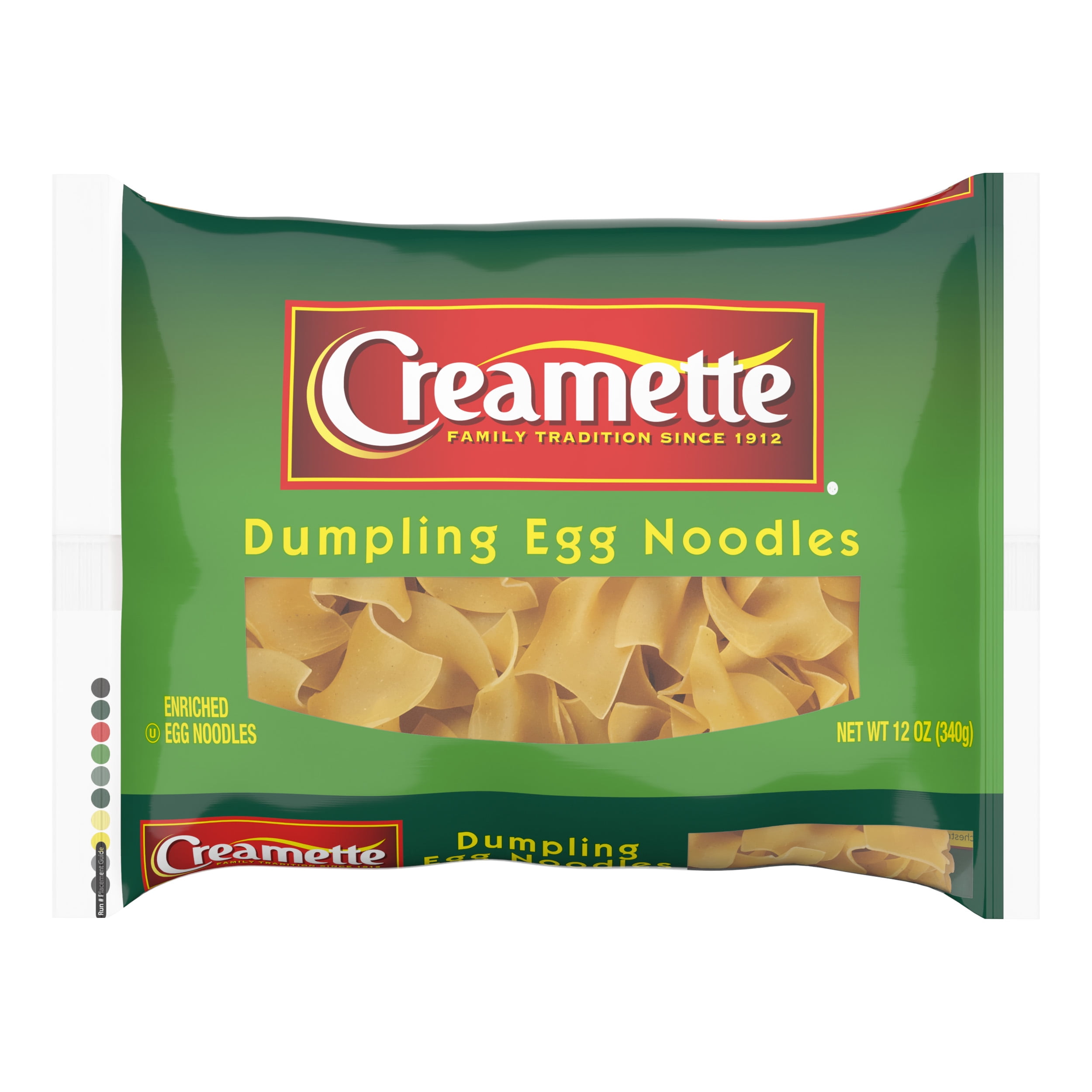 Creamette Dumpling Egg Noodle Pasta, 12-Pack (12 oz Each) – Thick, Hearty Egg Noodles for Soups, Stroganoff & Casseroles