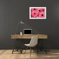 thumbnail image 4 of Erin Berzel 14x11 White Modern Wood Framed Wall Art Titled - Pink Gerbera Daisies III, 4 of 5