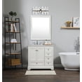 thumbnail image 3 of Serena 24 inch crystal bath sconce in chrome, 3 of 4