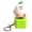 D, variant on Novelty Funny Button Keychain - Stress Relief Push Squishy Toy for Adults, Sensory Fidget Keychain Gift (D)