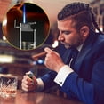 thumbnail image 3 of shyuyusa Windproof Lighter, Vintage Lighter with Watch, Jet Torch/Soft Flame Switchable Lighter, Cool Lighter with Adjustable Flame Dial, Butane Refillable for Men/Husband, 3 of 6