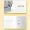 thumbnail image 3 of Injueey Exprimidor eléctrico portátil de plástico de grado alimenticio, exprimidor de jugo recargable por USB para el hogar, exprimidor de jugo de Electrodomésticos Injueey HA016149-00, 3 of 6