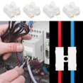 thumbnail image 1 of Conectores de cables Wekvgz Conectores rápidos con resorte para PVC con guías de placa de cobre Terminales resistentes Conectores rápidos fáciles de operar Adecuados para cables, 1 of 8
