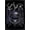 Black Framed Version, variant on Slayer - Malachite Skull Wall Poster, 14.725" x 22.375" Framed