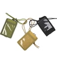 thumbnail image 4 of Portatarjetas táctico de identificación, parche de gancho y bucle, cordón para el cuello, llavero y organizador de tarjetas de crédito, 4 of 7