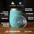 thumbnail image 4 of Bevvee Insulated Wine Tumbler 12 oz Zero Flocks Gifts for Wine Lovers Tumblers, 4 of 4