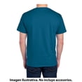 thumbnail image 3 of Playera Fruit Of The Loom para Hombre, Manga Corta Lisa Azul Talla  CH, 3 of 4