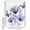 MediumPurple, variant on Small Stall Shower Curtain 36x72 Inch Narrow Half Size Tulip Butterfly Bath Curtains Bathroom Decor Vintage Spring Botanical Flowers Floral Waterproof Fabric Shower Curtain Set with Hooks 36 Inch
