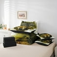 thumbnail image 4 of Erosebridal Wild Wolf Bed in a Bag Queen Size, Jungle Woodland Wildlife Bed Set, Lightweight 7pcs, 4 of 5