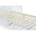 thumbnail image 5 of Olive & Opie Birdie Contemporary Wood Toddler Bed in White Finish, 5 of 6