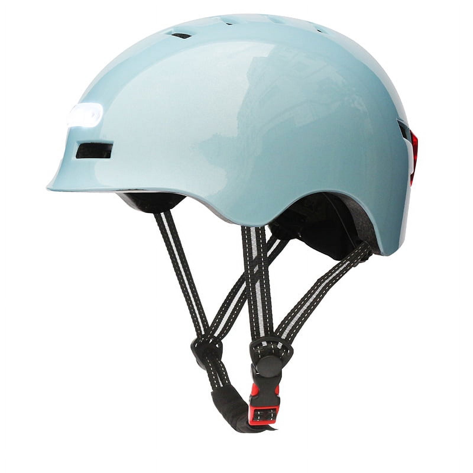 Smart Skateboard Bicycle Helmet with Light Riding Road Car Driving Mountain Bike Cave Exploration Sports