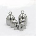 thumbnail image 4 of 20pcs 3/4/5/6/8mm Stainless Steel Clasps Hooks Cords End Caps Cord For Jewelry Making Bracelet Necklace DIY Jewelry Findings, 4 of 5