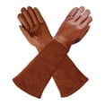 thumbnail image 2 of SunniMix Welding Gloves PU Leather Work Gloves Oven Gloves for Garden Workshop Garage S, 2 of 8