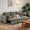 Olive Drab, variant on BSHTI L-Shaped Pull-Out Sleeper Sofa Bed with Storage Chaise – 3-Seater Convertible Corduroy Sectional Couch, Solid Wood & Iron Frame, for Apartments, Small Living Rooms, and Offices, Olive Drab