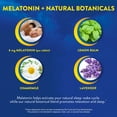 MidNite Extended Release Melatonin Sleep Aid - 6mg Medium Dose, 30 Tablets - Non-Habit Forming With Chamomile & Lavender