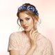 thumbnail image 2 of Diadema de leopardo Unique Bargains nudo superior azul, 2 of 7
