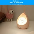 thumbnail image 4 of Tpzfurit Cute Bunny Pet Sensor Night Light - USB Rechargeable LED - Infrared Body Sensor - 6.5-Hour Battery Life - Ideal for Bedrooms, Stairs, and More - Eco-Friendly Design - Per, 4 of 8